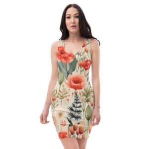 Embody the Beauty : A dress from the Fluttering Beauty Collection