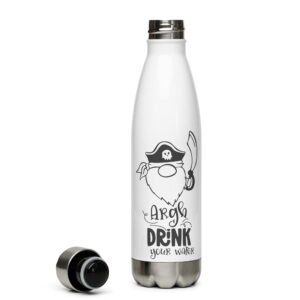 Pirate Themed Stainless Steel Water Bottle